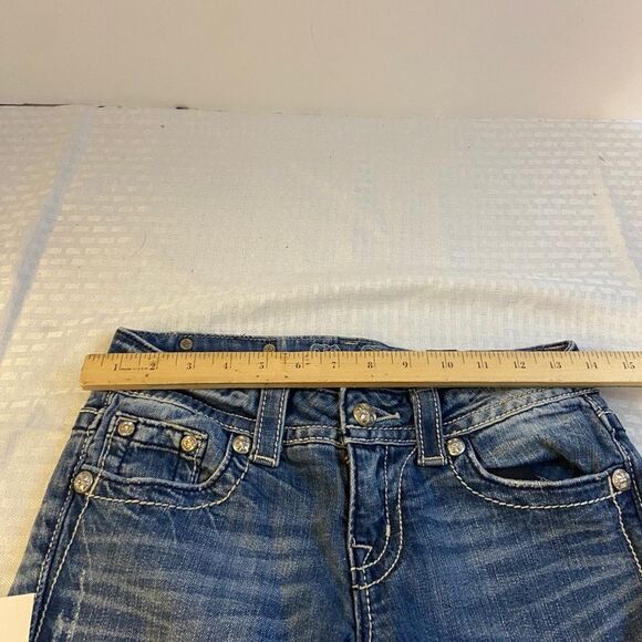 Miss Me size 26 bling rhinestones JP5360bv boot denim jeans - Picture 5 of 6